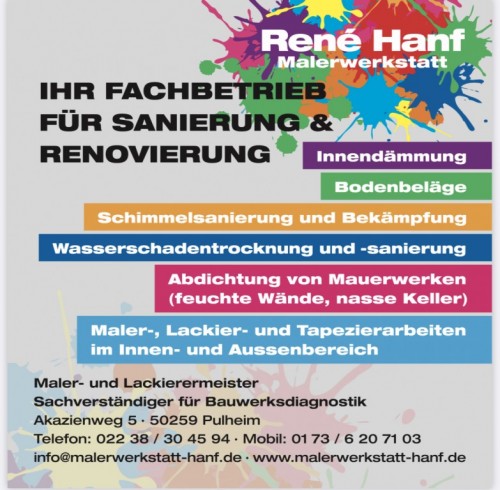 René Hanf Malerwerkstatt